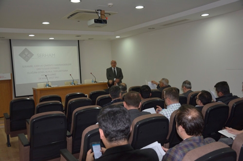 SERHAM Seramik, Cam ve Çimento Hammaddeleri Üreticileri Derneği’nin Olağan Genel Kurul Toplantısı 28 Mart 2017 tarihinde Ataşehir Federasyon binasında gerçekleştirilmiştir.