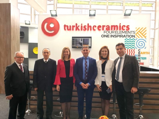 Turkishceramics 11-15 Mart 2019 tarihlerinde Almanya’nın Frankfurt şehrinde gerçekleşen ISH fuarına katıldı.