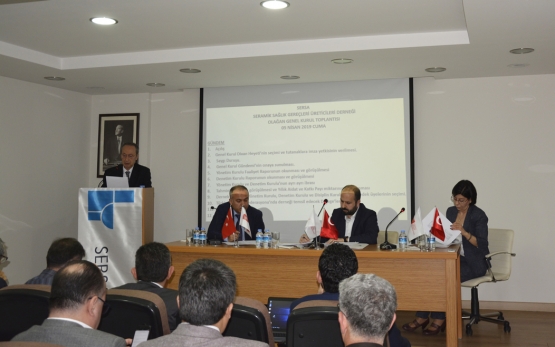 SERSA Seramik Sağlık Gereçleri Üreticileri Derneği Olağan Genel Kurul Toplantısı 05 Nisan 2019 tarihinde Ataşehir Federasyon binasında yapıldı